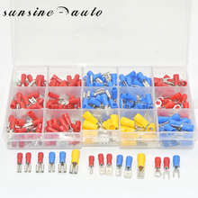 280pcs/lot Insulated Terminals Electrical Crimp Connector Spade Ring Fork Assortment Kit 2024 - buy cheap