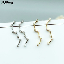 2019 New Design 925 Sterling Silver Drop Earrings Long Chain Earrings For Women Free Shipping Brincos 2024 - buy cheap