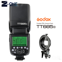 Godox-Flash inalámbrico TT685O, 2,4G, HSS 1/8000s, i-ttl, GN60, para Olympus/Panasonic + soporte de Flash tipo S gratis 2024 - compra barato