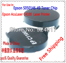 Для принтера Epson AcuLaser C4100N C4100 4100 чип заполнения тонера, для Epson S050146 S050147 S050148 S050149 чип тонер-картриджа 2024 - купить недорого