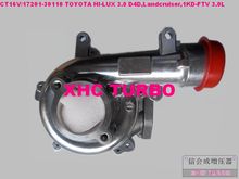 Turbocompresor CT16V 17201-30110 OL040, para TOYOTA hi-lux 3,0 D4D,Landcruiser,1KD-FTV 3.0L 171HP (agua y aceite), novedad 2024 - compra barato