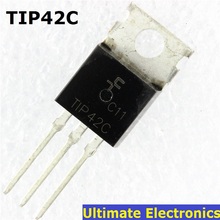 50pcs  TIP42C TIP42 PNP Transistor TO-220 NEW 2024 - buy cheap