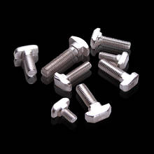 10PCS YT1696 T-type bolt Aluminum Parts Screw G014-M6*XX-30 Free Shipping Nickel Steel 2024 - buy cheap