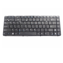 Лидер продаж, GZEELE! Английская клавиатура для ASUS B43 B43E B43F B43J B43S A42 A83S K43B K43E K43S UL30VT UL80, черная рамка для ноутбука 2024 - купить недорого