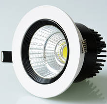 Envío gratis 10W/15W/20W/30W COB LED Downlight regulable LED lámparas empotradas interiores AC85-265V blanco cálido y Natural 2024 - compra barato