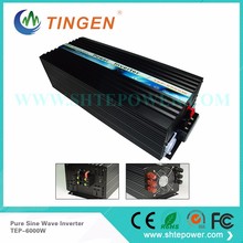 Factory straight sell&best price 6000W pure sine wave inverter/solar inverter 2024 - buy cheap