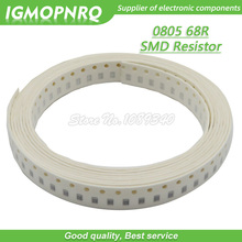 Resistor de Chip 300 SMD, 68 ohm, 1/8W, 68R ohmios, 0805-68R, 0805 Uds. 2024 - compra barato