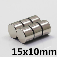 5pcs 15 x 10 mm N35 Super Strong Powerful Small Round Rare Earth Neodymium Magnets 15 x 10 mm 2024 - buy cheap