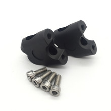 Abrazadera elevadora de manillar de aluminio CNC para motocicleta, 2 uds., 7/8 ", 22mm, para Triumph, Honda, Yamaha, Suzuki, Kawasaki 2024 - compra barato