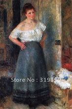 Free DHL Shipping,handmade,Oil Painting Reproduction,the laundress , oil painting on linen canvas 2024 - купить недорого