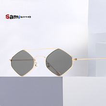 Женские и мужские солнцезащитные очки Samjune, новый многоугольный винтажный дизайн, 2019 2024 - купить недорого
