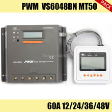 VS6048BN PWM 60A solar charge controller package for solar home system, outdoor lighting, small solar power station 2024 - buy cheap