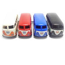 1 pc bus car toys Mini Cartoons cars The Little Bus Model Children Mini Bus Car ABS Baby Toy Vehicles Christmas Gift 2024 - buy cheap