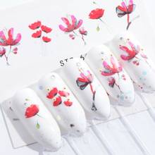 Hot Sale Manicure Watermark Sticker Flower Female Nail Wraps Stickers Tatoos Women Girls DIY Decal Tool 2024 - buy cheap