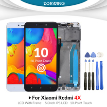 AAA 5.0" LCD For Xiaomi Redmi 4X Display Touch Screen Digitizer Replacement Full Assembly Display For Redmi 4X Pro LCD 1280X720 2024 - buy cheap