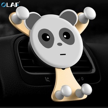 OLAF Universal Car Phone Holder For Phone In Car Air Vent Mount Stand Flexible Mobile Phone Holder Gravity Smartphone Support 2024 - buy cheap