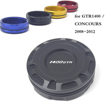 Motocicleta CNC Freio Dianteiro Cilindro Mestre Reservoir Cap Capa Para Kawasaki GTR1400/GTR CONCOURS 1400 2008-2012 2024 - compre barato