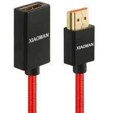 Cabo de extensão hdmi, macho para fêmea, com ethernet, 4k, 3d, 1080p, para pc, blu-ray ps4, hdmi, interruptor, tv, vara 2024 - compre barato