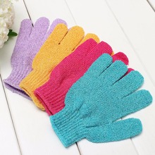 1 Pc Shower Bath Gloves Exfoliating Wash Skin Spa Massage Scrub Body Scrubber Glove 4Colors (Random Color) 2024 - buy cheap