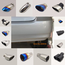 For TOYOTA COROLLA 2003 2004 2005 2006 car outlet cover muffler exterior end pipe dedicate stainless steel exhaust tip tail 1pcs 2024 - buy cheap