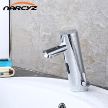 NEW Hot Cold Mixer Automatic Hand Touch Tap Hot Cold Mixer Battery Power Free Sensor Faucet Bathroom Sink XR8805 2024 - buy cheap