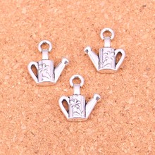 60Pcs Antique Silver Plated watering can gardening Charms Diy Handmade Jewelry Findings Accessories 18*15mm 2024 - buy cheap