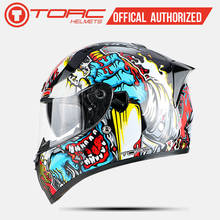 New Arrival TORC Motorcycle Helmet Fashion Design Full Face Racing Helmets ECE DOT Approved Capacete Casco Casque Moto 2024 - buy cheap