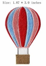 Fire balão de 1.87 "de largura remendo, remendo bordado para fixo de stichpacung pelo//logotipo de marca/fiapo borduren 2024 - compre barato