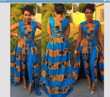 New 2020 Spring  Autumn Plus Size Dashiki Women 2 Piece Sets Traditional African Clothing SC-098 2024 - buy cheap