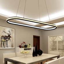 High-brightness double-sided lighting restaurant LED chandelier Living Room Bedroom Study Office Cafe Lighting Fixtures 2024 - buy cheap