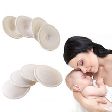 4pc Washable Reusable Breast Nursing Pads Absorbent Breastfeeding Feeding Pad 2024 - buy cheap
