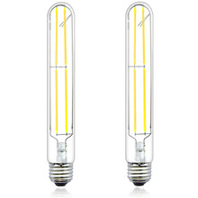 8W Dimmable LED T10 Tubular Bulb Edison Tube Lights 80W E26 Incandescent Replacement Medium Base E26 E27 Dimmable LED Bulbs 2024 - buy cheap