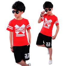 Popular Boys Girls Unisex Stage Costume Jazz Dancing T-shirt Shorts Children Hip Hop Set Kid Street Dance Performance Clothing 2024 - buy cheap