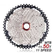 MTB 11 Speed 11-50T L Cassette Mountain Bike 11S Freewheel Wide Ratio for shimano m7000 m8000 m9000 SUNRACE Bicycle Parts 2024 - buy cheap