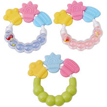Cartoon Baby Baby Teether Educational Toys Teeth Biting For Babies Baby Rattle Toy For Bed Bell Silicone Handbell Jingle 2024 - buy cheap