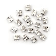 20Pcs PCB Socket USB-A type Vertical 2.0 4pins Durable USB Type A Female Solder Jacks Connector 2024 - buy cheap