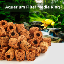 Bolas biológicas para aquário, anel de cerâmica com filtro de carvão ativado, para tanque de peixes, água limpa, com bolsa 2024 - compre barato