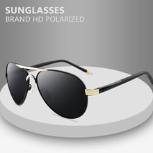 Brand Men's Sunglasses Designer Pilot Polarized Male Sun Glasses Eyeglasses gafas oculos de sol masculino For Men 2024 - buy cheap