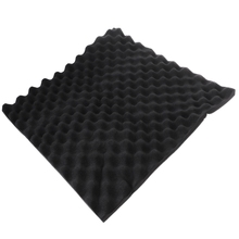 OOTDTY Soft Sponge Acoustic Soundproof Sound Thick Absorption Pyramid Studio Foam Board 50x50x3cm 2024 - buy cheap