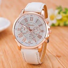 2019 MEIBO брендовые Женевские часы для мужчин и женщин на каждый день с римскими цифрами часы для мужчин и женщин искусственная кожа кварцевые наручные часы relogio feminino 2024 - купить недорого