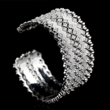 925 Silver Zircon Bracelet Silver Bars 925 Jewelry for Women European Court Style Retro Style 2024 - buy cheap