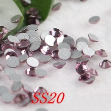 SS20 1440pcs/lot light amethyst applique stones for wedding dress garment decorations  strass  non hot fix rhinestones 2024 - buy cheap
