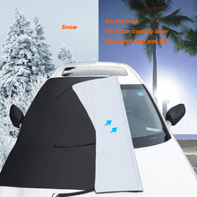 Windshield Snow Cover with Mirror Covers Anti Frost Wiper Visor Protector for Car SUV DXY88 2024 - buy cheap