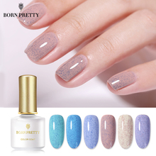 BORN PRETTY Foggy Gel Polish 6ml Glitter Sequing Soak Off Long Lasting Nail Art  Design UV Gel Nail Varnish 2024 - buy cheap