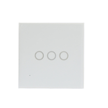 NEO Wifi 1/3Gang Wall Light Switch EU Glass Panel Touch LED Lights Switch for Smart Home Support Google Home Alexa and IFTTT 2024 - buy cheap