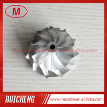 RHF5 44.20/58.00mm 11+0 blades high performance turbo turbocharger aluminum 2618/Billet/milling compressor wheel 2024 - buy cheap