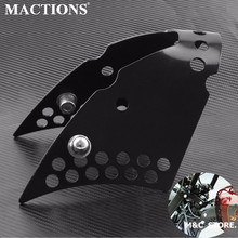 Motorcycle Gas Tank Lifts Risers Gloss Black Billet Aluminum Kits For Harley Sportster XL 883 1200 1995-2016 2017 2018 2024 - buy cheap