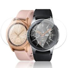 Novidade película protetora de vidro temperado para pulseira inteligente para samsung galaxy watch 42mm/46mm 2024 - compre barato