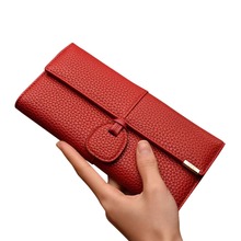 2018 Casual Women Long Clutch Wallet Large Capacity Wallets Female Purse Lady Purses Phone Pocket Card Holder Carteira Feminina 2024 - buy cheap