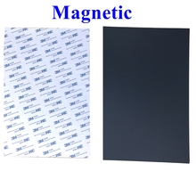 300x200mm Adhesive Magnetic Print Bed Tape Printing Surface Sticker Flex Plate black build tape For 3D Printer 2024 - buy cheap